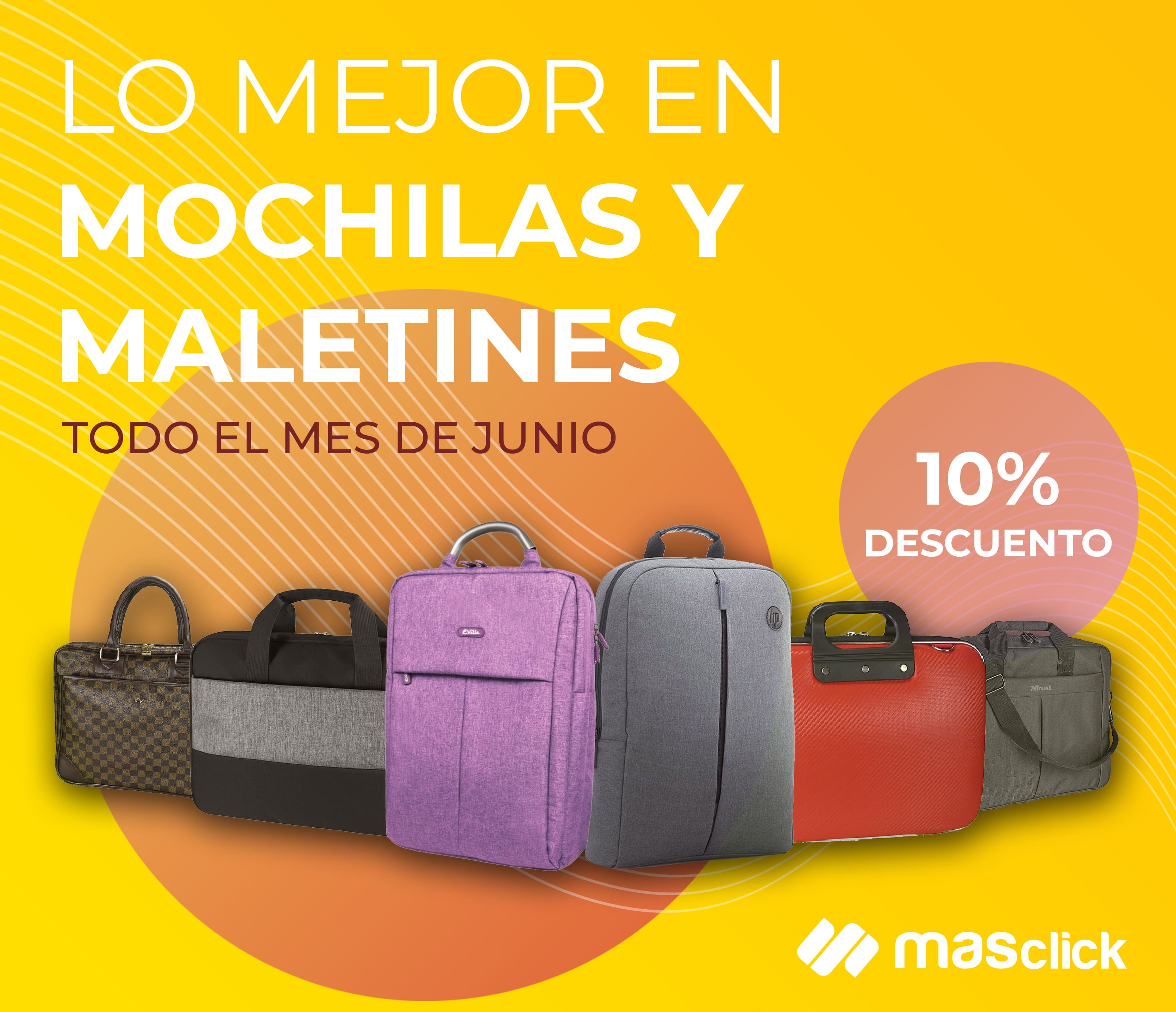 Oferta maletines y mochilas