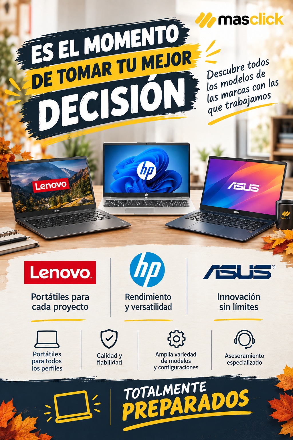 ES EL MOMENTO DE TOMAR TU MEJOR DECISIÓN